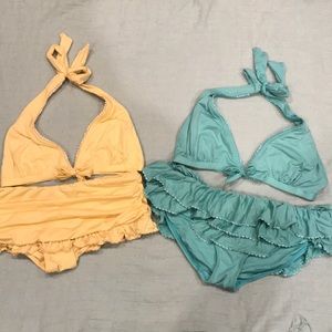 2 for 1 Juicy Couture 2 piece bathing suits